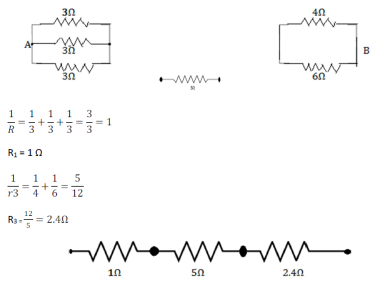 Numerical Problems and Notes Current Electricity ICSE Class 10 Physics