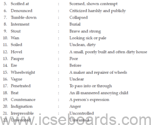 Angel in Disguise Summary ICSE Class 10 English