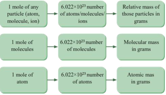 Notes For ICSE Class 10 Chemistry Mole Concept and Stoichiometry