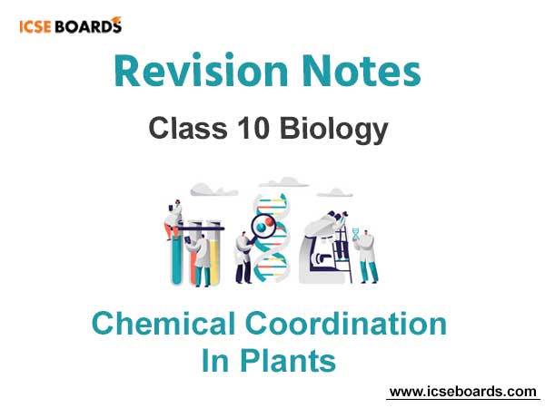 Chemical Coordination in Plants ICSE Class 10 Biology