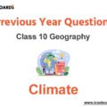 Climate ICSE Class 10 Geography