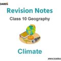 Climate ICSE Class 10 Geography Notes