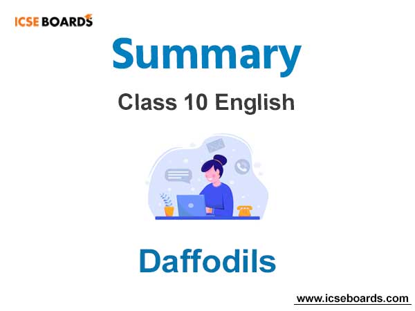 Daffodils Summary ICSE