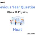 Previous Year Questions ICSE Class 10 Physics Heat