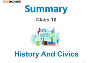 icse history class 10