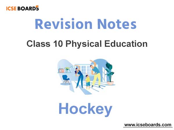 Physical Education Class 10 ICSE Hockey