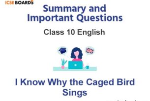 I Know Why the Caged Bird Sings Summary Treasure Trove