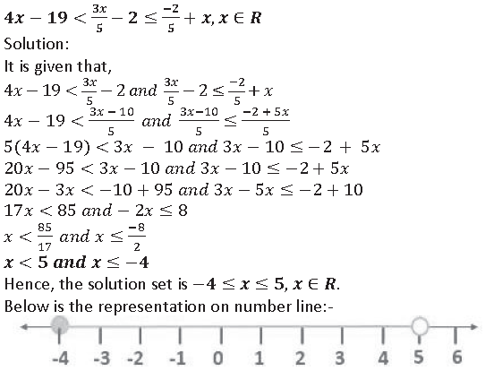 Selina ICSE Class 10 Maths Solutions Chapter 4 Linear Inequations In One Variable