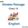 ICSE Class 12 English Unseen Passages Comprehensions With ..