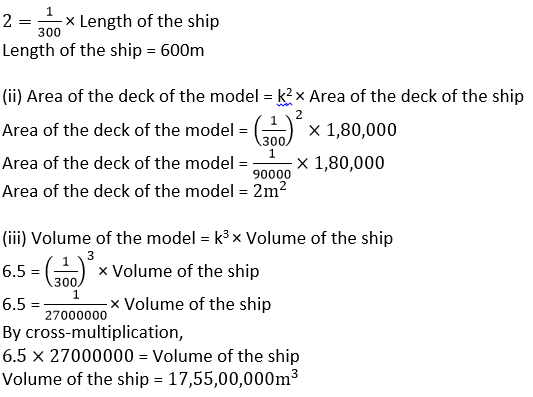 Selina ICSE Class 10 Maths Solutions Chapter 15 Similarity With Applications To Maps Models