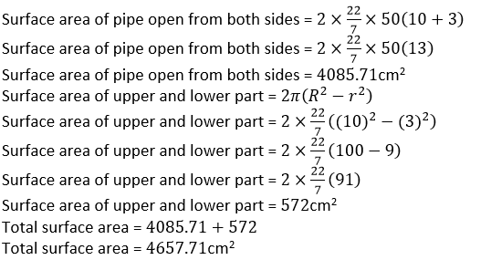 Selina ICSE Class 10 Maths Solutions Chapter 20 Cylinder Cone And Sphere Surface Area Volume