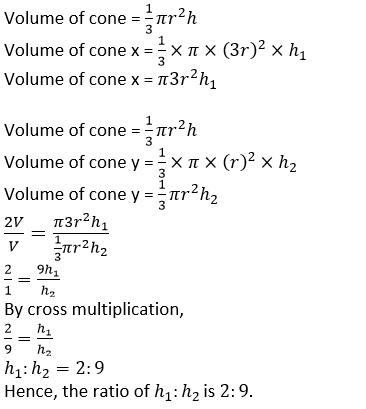Selina ICSE Class 10 Maths Solutions Chapter 20 Cylinder Cone And Sphere Surface Area Volume