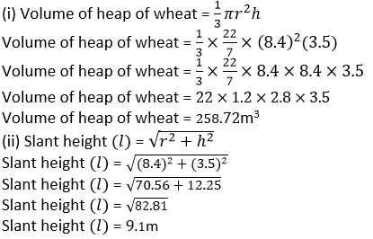 Selina ICSE Class 10 Maths Solutions Chapter 20 Cylinder Cone And Sphere Surface Area Volume