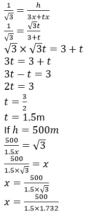 Selina ICSE Class 10 Maths Solutions Chapter 22 Heights And Distances