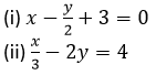 Selina ICSE Class 10 Maths Solutions Chapter 14 Equation Of A Line