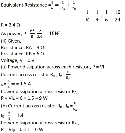 Selina ICSE Class 10 Physics Solutions Chapter 8 Current Electricity